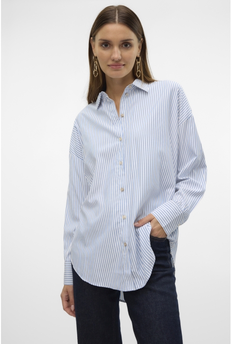 Vero Moda vmnora ls oversize shirt wvn ga noo