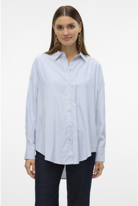 Vero Moda vmnora ls oversize shirt wvn ga noo