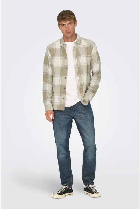 Only & Sons onsgudmund ls checked shirt noos