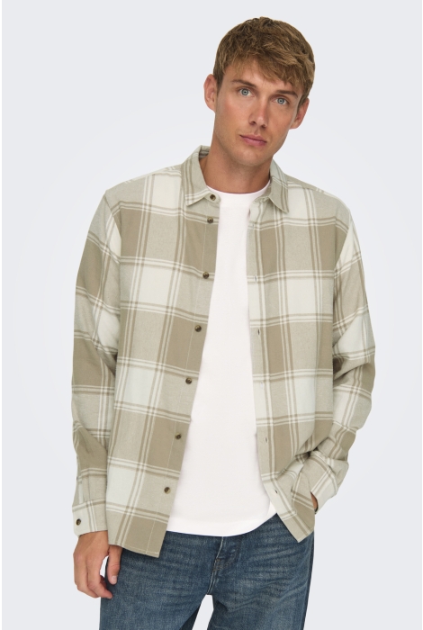 Only & Sons onsgudmund ls checked shirt noos