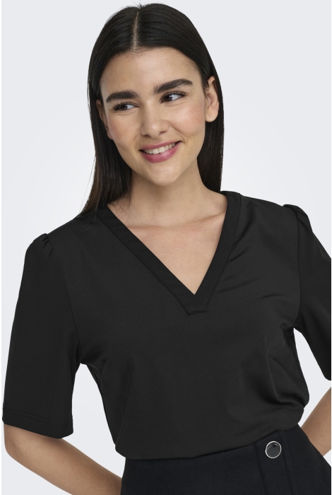 Only onlanie ss v-neck top pnt