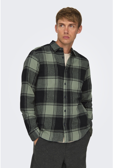 Only & Sons onsgudmund ls checked shirt noos