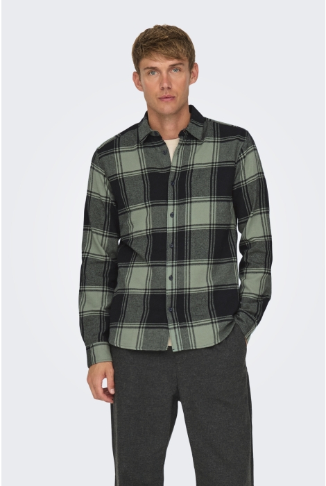 Only & Sons onsgudmund ls checked shirt noos