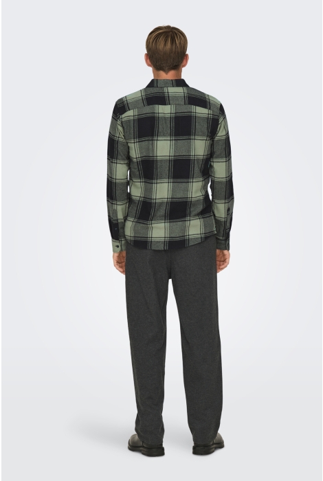 Only & Sons onsgudmund ls checked shirt noos