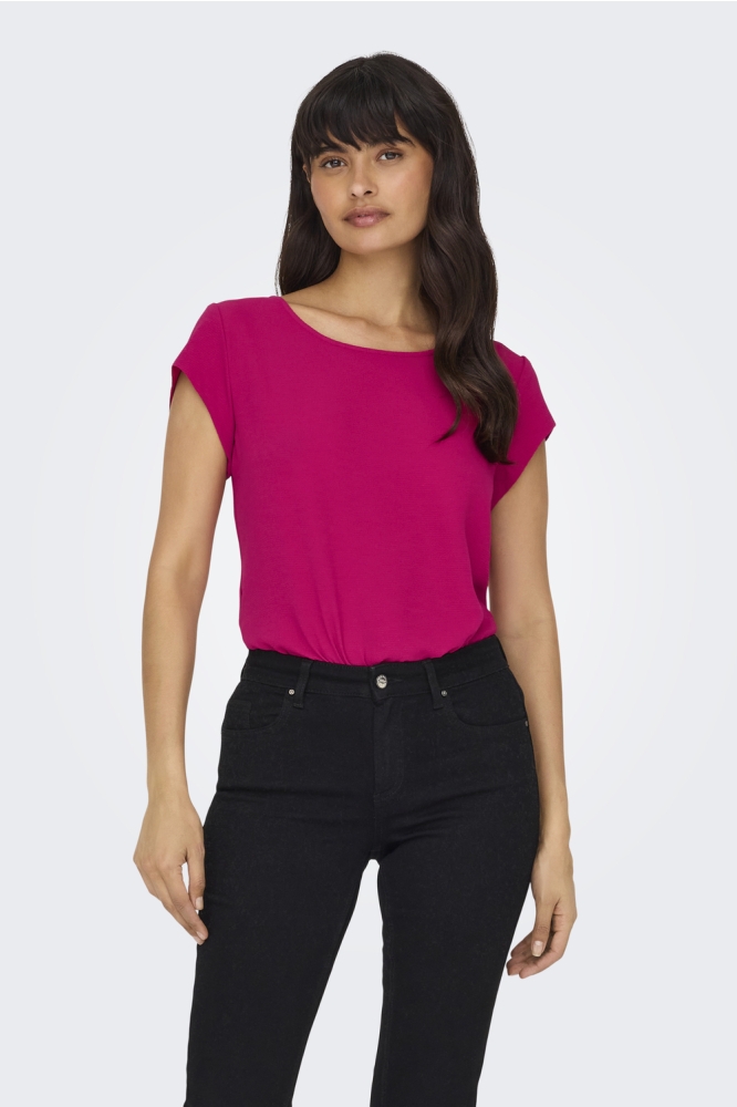 ONLVIC S/S SOLID TOP NOOS PTM 15142784 GRANITA