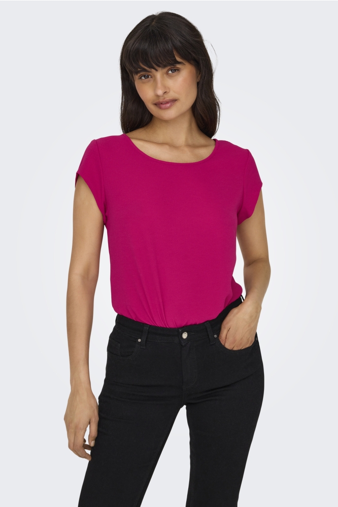 ONLVIC S/S SOLID TOP NOOS PTM 15142784 GRANITA