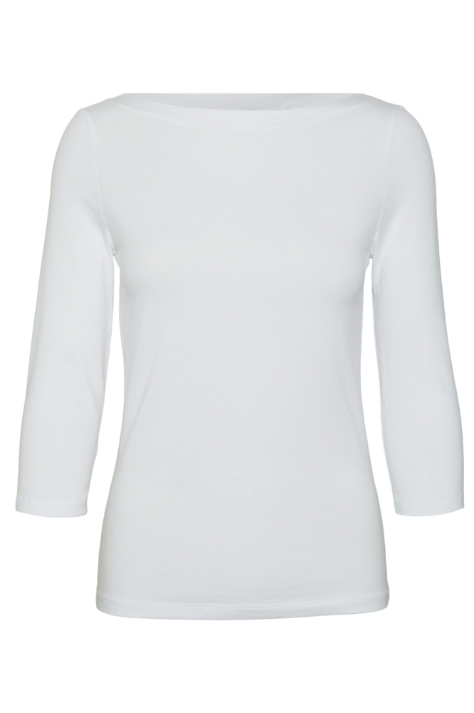 VMPANDA MODAL 3/4 TOP JRS NOOS 10274133 BRIGHT WHITE