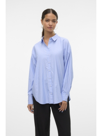 Vero Moda Blouse VMFANNI LS SHIRT WVN GA NOOS 10314683 Hydrangea/Sana