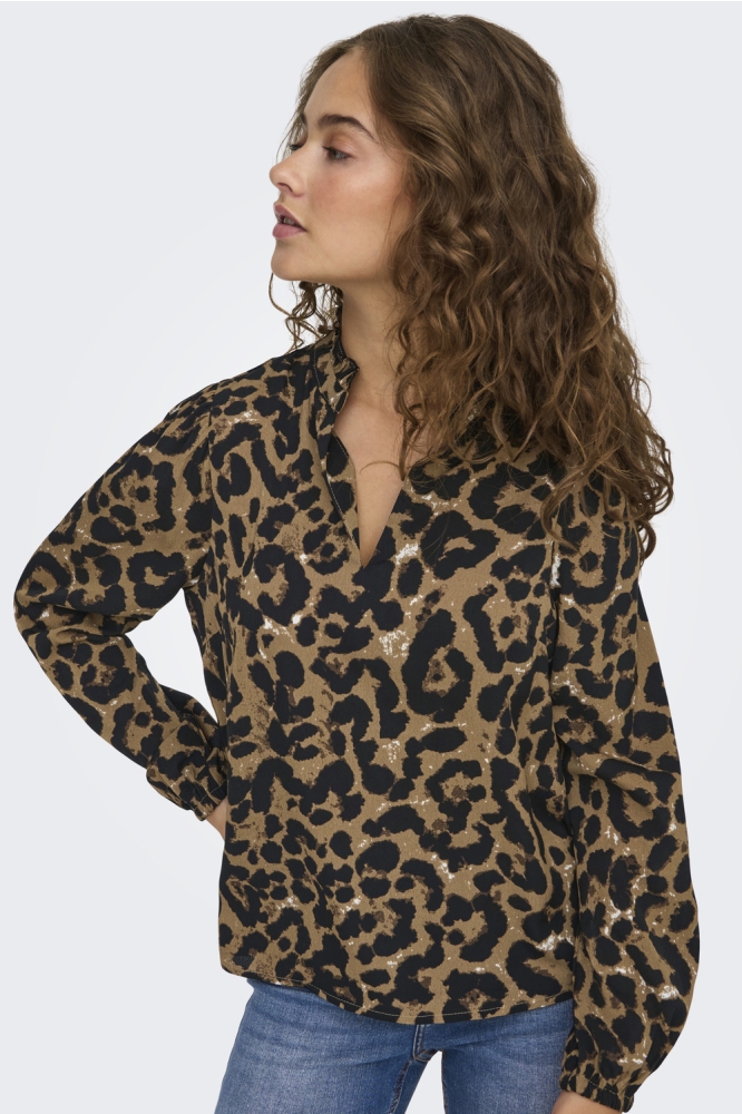 ONLMIVA L/S TOP EX PTM 15344597 TIGERS EYE/AYA LEO