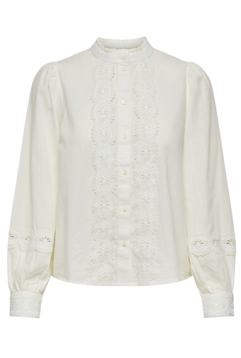 Jacqueline de Yong jdyflo l/s lace shirt wvn