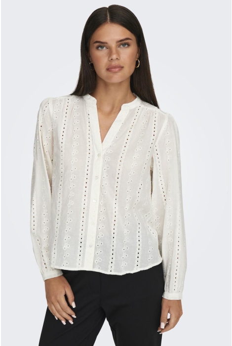 Jacqueline de Yong jdyamie l/s embroidery shirt wvn