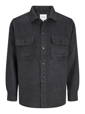 Jack & Jones Overhemd JJEBRADLEY OLLIE OVERSHIRT LS NOOS 12257199 BLACK