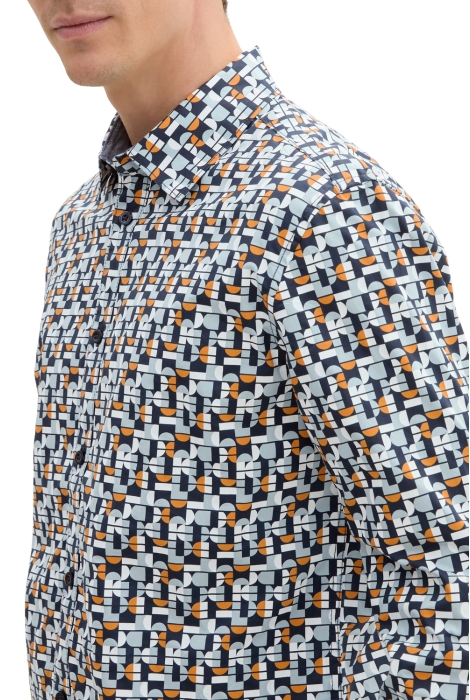 Tom Tailor fitted printed shirt