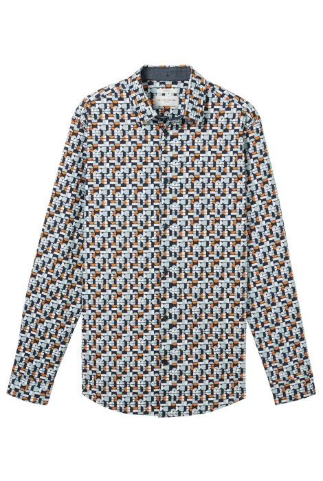 Tom Tailor fitted printed shirt