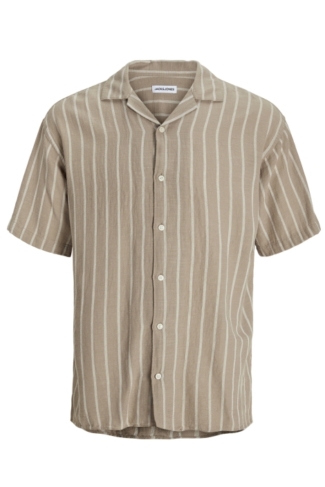 Jack & Jones jjeenzo stripe resort shirt ss sn