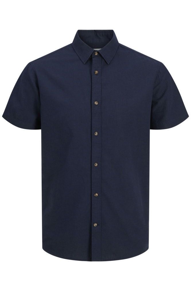 JJESUMMER SHIRT SS SN 12269329 NAVY BLAZER