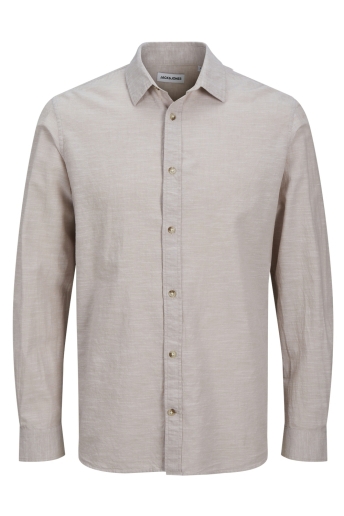 Jack & Jones Overhemd JJESUMMER SHIRT LS SN 12269315 CROCKERY