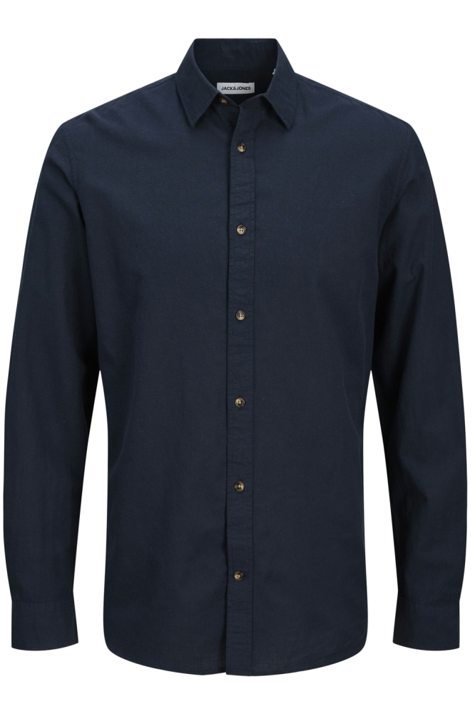 JJESUMMER SHIRT LS SN 12269315 NAVY BLAZER