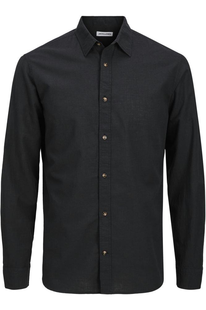 JJESUMMER SHIRT LS SN 12269315 BLACK