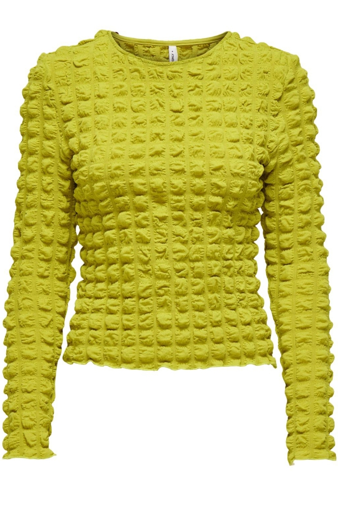 ONLSEBBE L/S O-NECK TOP JRS 15333029 Citronelle