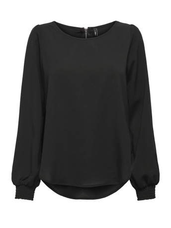 Only T-shirt ONLELITE LIFE L/S TOP NOOS PTM 15332214 BLACK