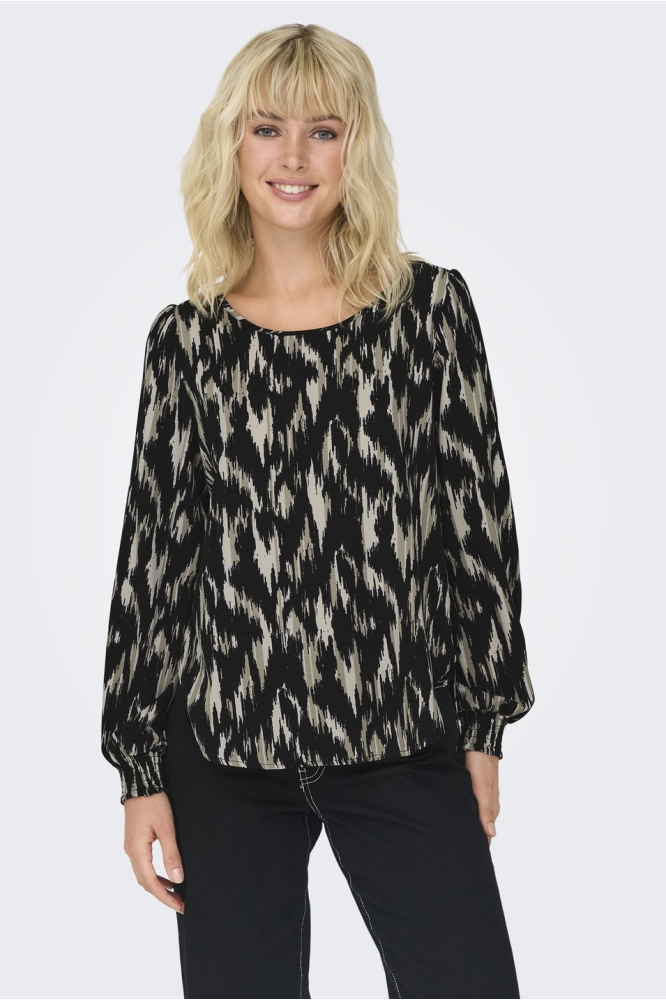 ONLELITE LIFE L/S TOP NOOS PTM 15332214 BLACK 581