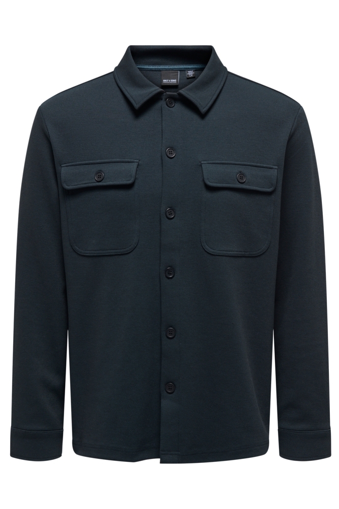 ONSNEWKODYL OVERSHIRT SWEAT NOOS 22021279 DARK NAVY