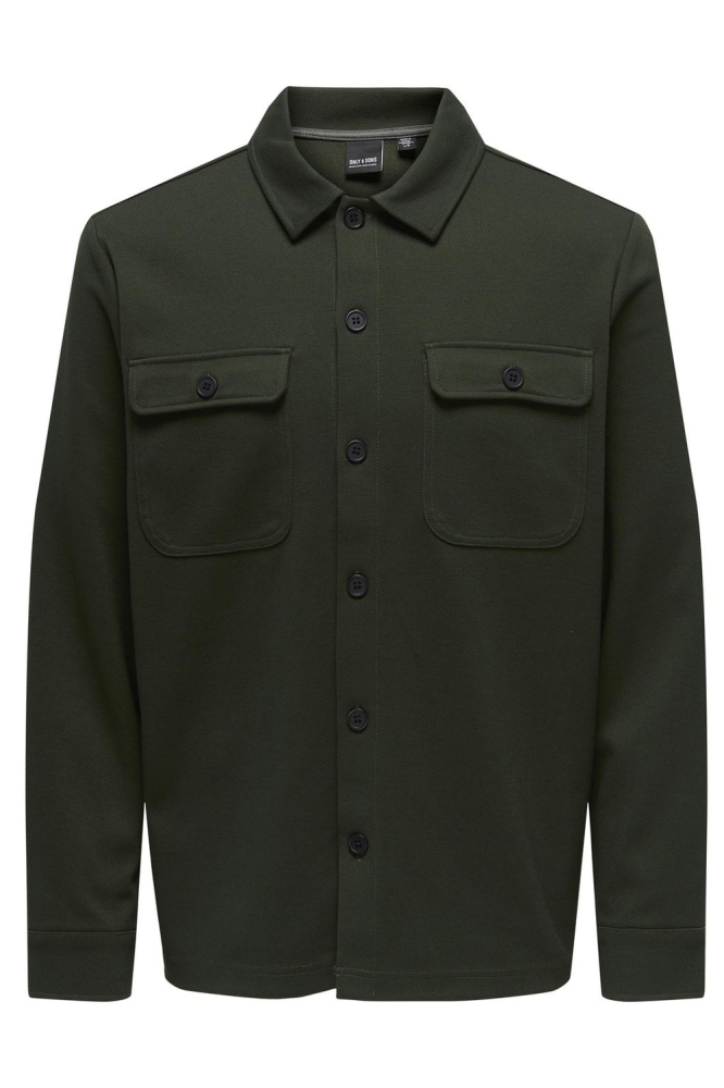 ONSNEWKODYL OVERSHIRT SWEAT NOOS 22021279 ROSIN