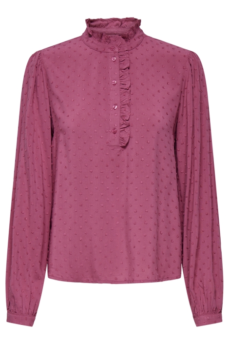 Jacqueline de Yong jdydiana life l/s frill shirt wvn