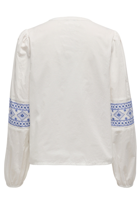 Jacqueline de Yong jdylulu l/s embroidery shirt wvn