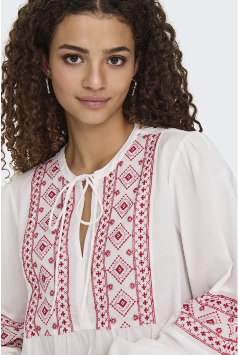 Jacqueline de Yong jdylulu l/s embroidery shirt wvn