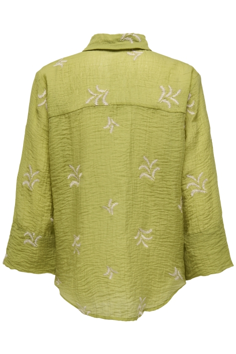 Jacqueline de Yong jdytheo 7/8 embroidery shirt wvn