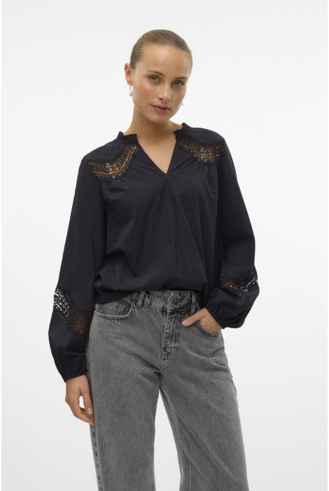 Vero Moda vmtea insert ls top wvn