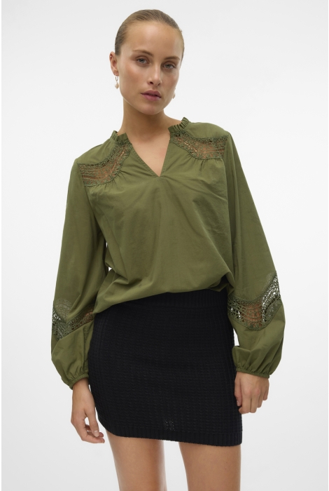 Vero Moda vmtea insert ls top wvn