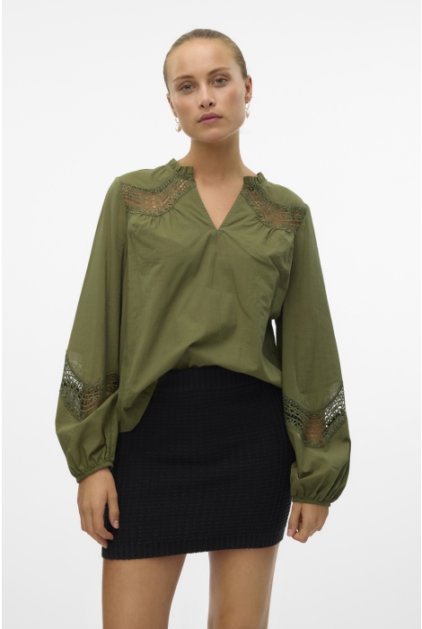 Vero Moda vmtea insert ls top wvn