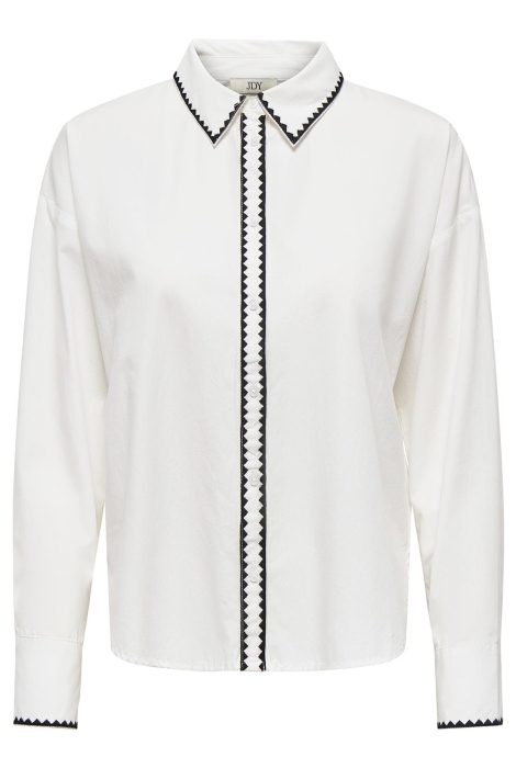 Jacqueline de Yong jdylorenzo l/s emb. shirt wvn