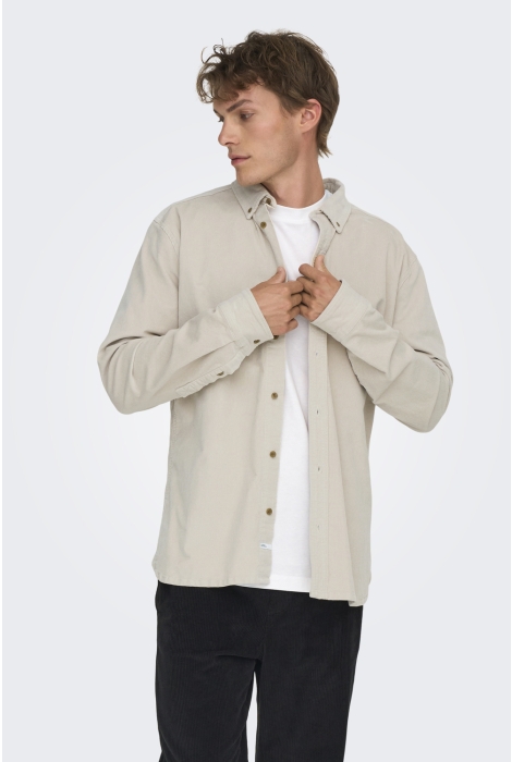 Only & Sons onsmichael 18w reg cord stretch ls