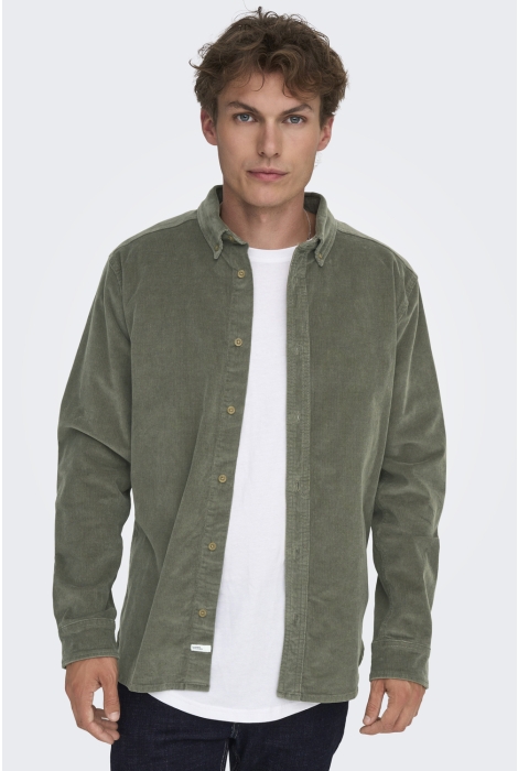 Only & Sons onsmichael 18w reg cord stretch ls