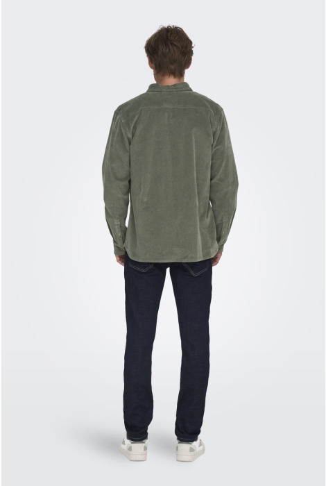 Only & Sons onsmichael 18w reg cord stretch ls