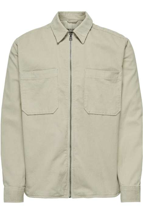 Only & Sons onsalp 14w rlx 2pkt washd cord zip