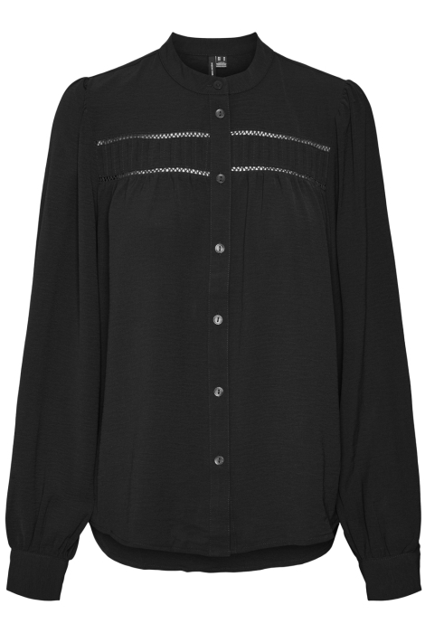 Vero Moda vmemma ls lace shirt wvn ga noos