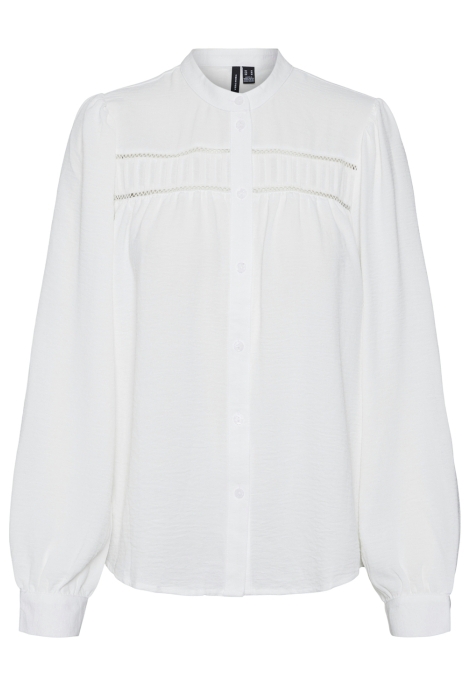 Vero Moda vmemma ls lace shirt wvn ga noos