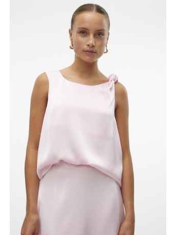 Vero Moda Top VMRITA SL KNOT DETAIL TOP WVN VIP 10323895 PINK A BOO