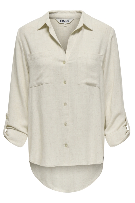 Only onlyasmin-siesta ls linen bl shirt