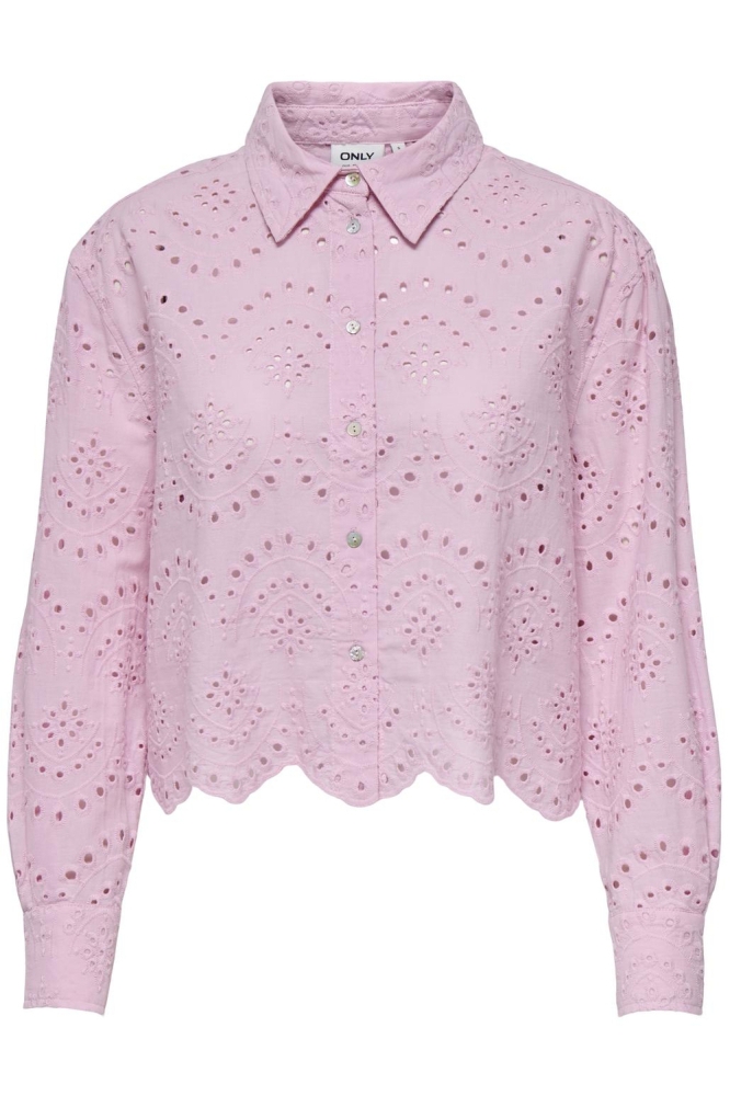 ONLVALAIS L/S SHIRT WVN NOOS 15269568 PINK LADY