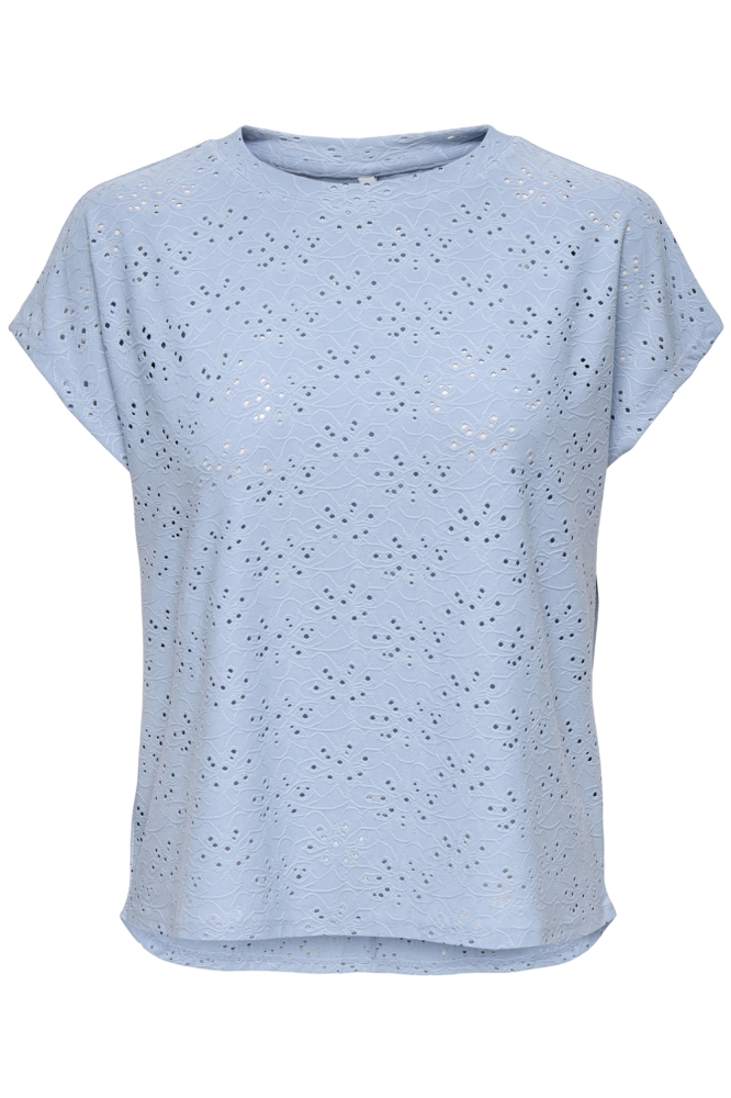 ONLSMILLA S/S TOP JRS NOOS 15231005 SOFT CHAMBRAY