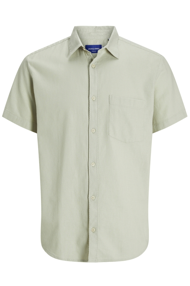 JORVARENNA DOBBY SHIRT SS 12271109 Celadon Tint