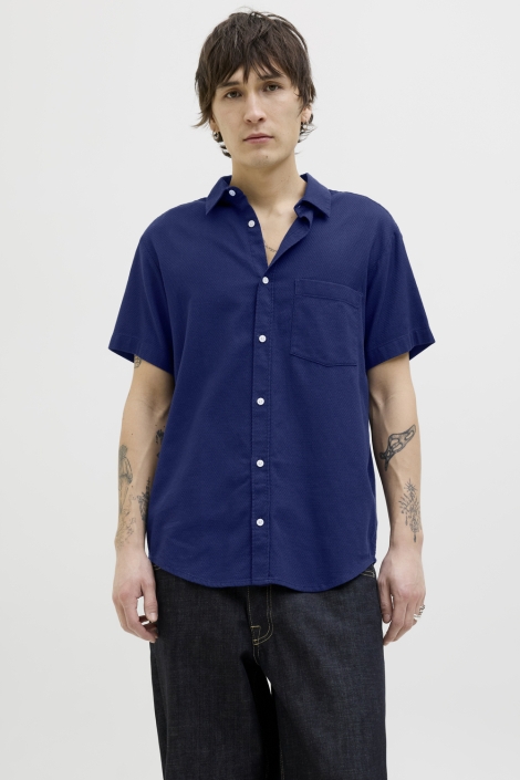 Jack & Jones jorvarenna dobby shirt ss