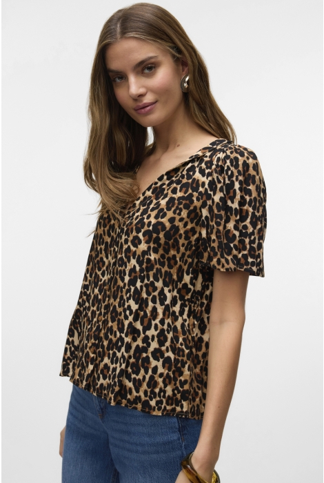 Vero Moda vmalba ss v-neck shirt wvn ga