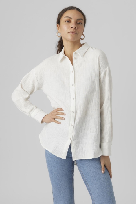 Vero Moda vmnatali nia ls loose shirt wvn ga